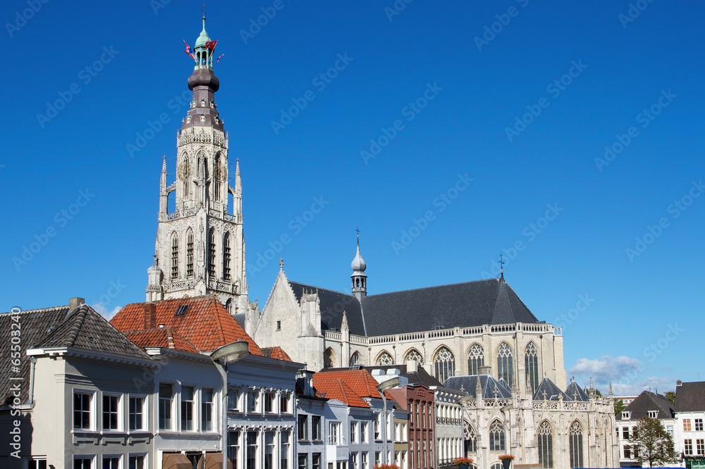 Church of Breda in the province of Brabant, Netherlands