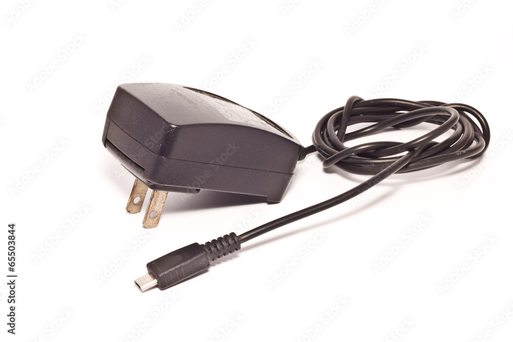 the charger on paper background the charger on paper background