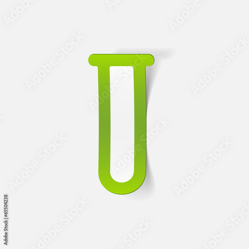 realistic design element: tube