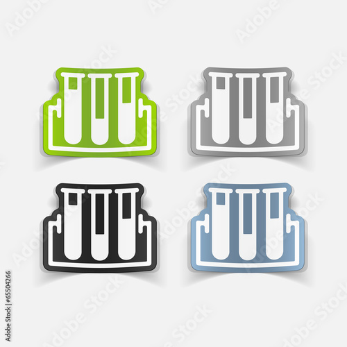 realistic design element: tube