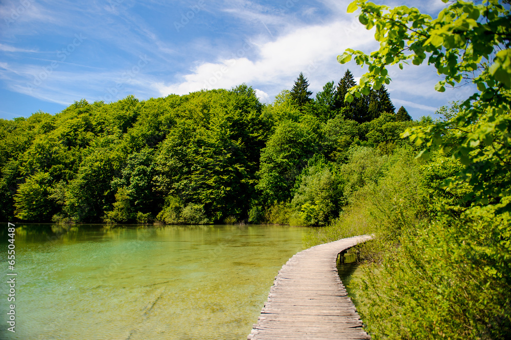 Plitvice Lakes National Park in Croatia