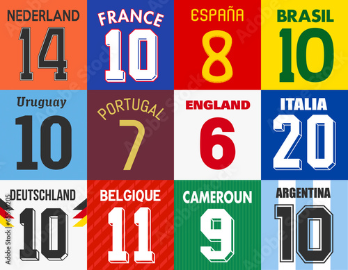 Maillots de Football