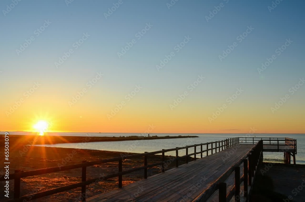 Mediterranean sunrise, time lapse video Mediterranean sunrise, time lapse video