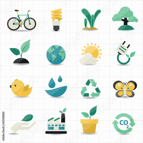 Environment and Green Icons