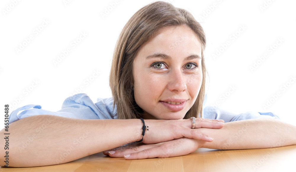 young woman lost in thought young woman lost in thought