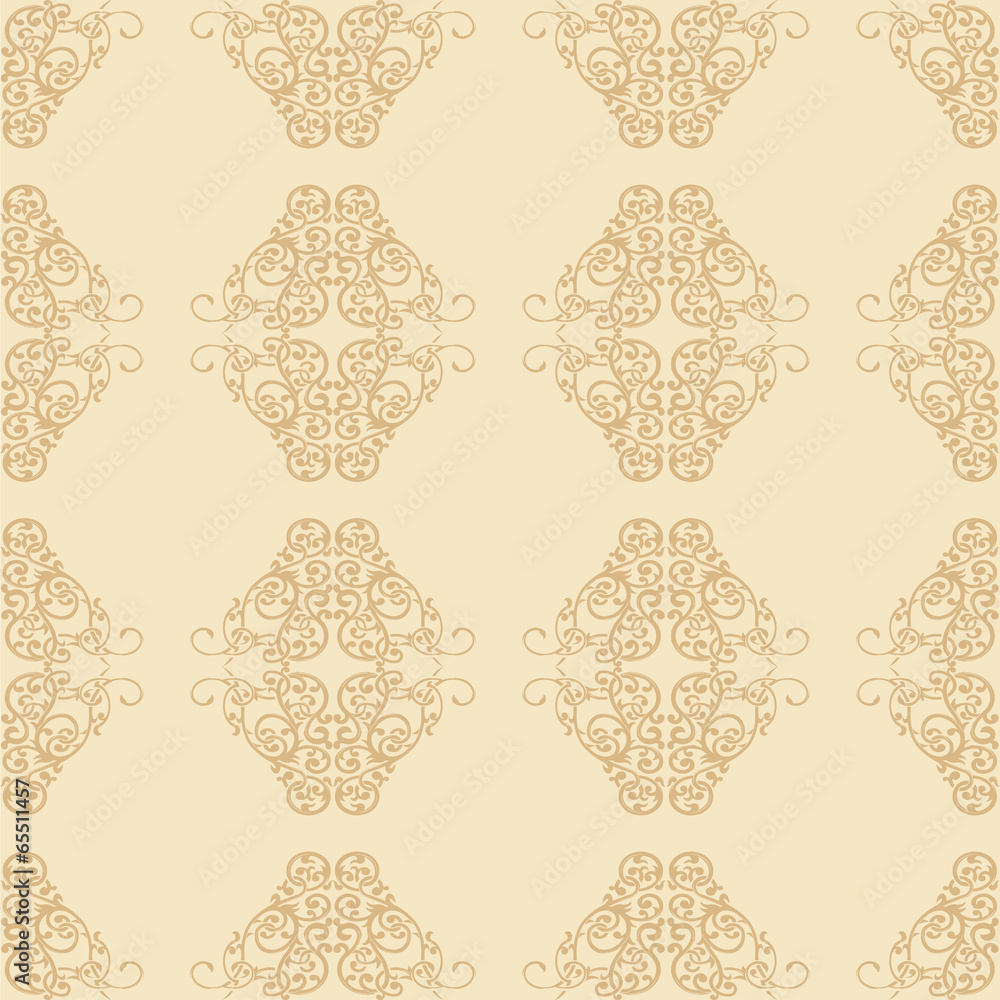 Floral Ornament Seamless Pattern Floral Ornament Seamless Pattern
