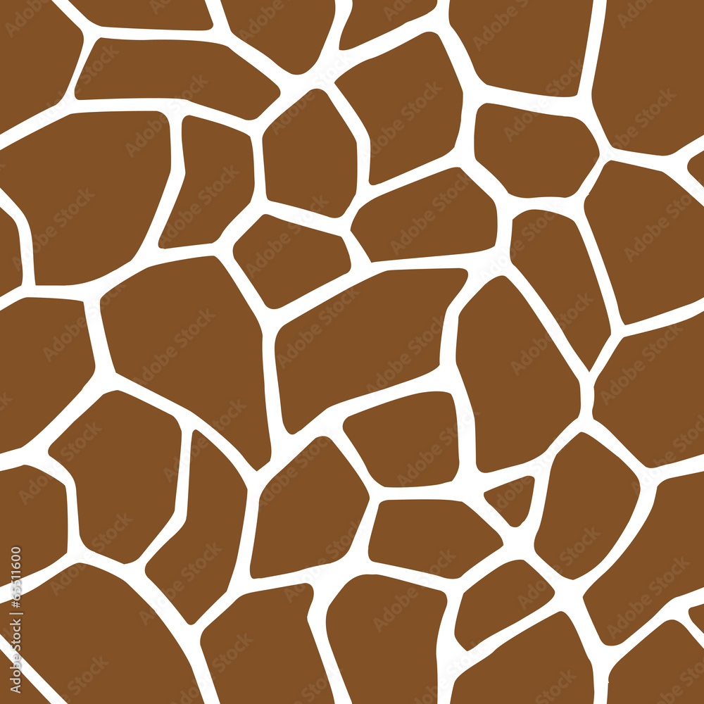 Obraz premium Giraffe Skin Seamless Pattern
