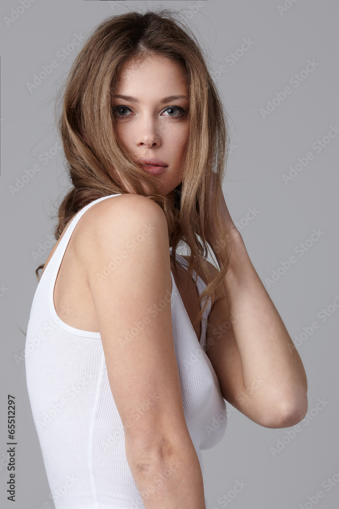 Glamorous young woman Glamorous young woman