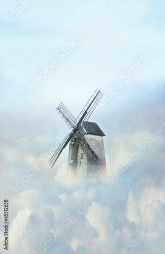 mill in the clouds
