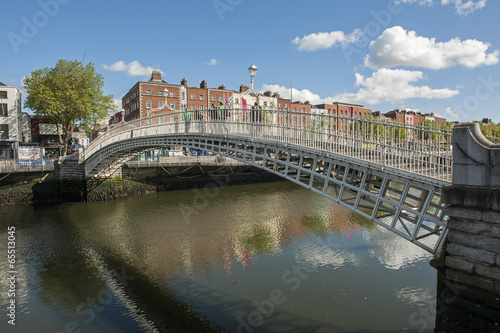 Ha'penny bridge in Dublin, Irland © tauav