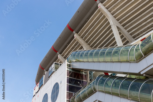 Canvas Print Exterior of a Dutch soccer stadium at Amsterdam