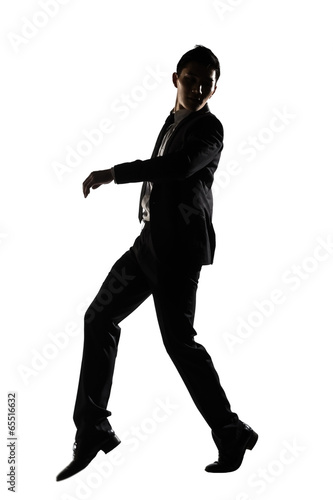 businessman dancing