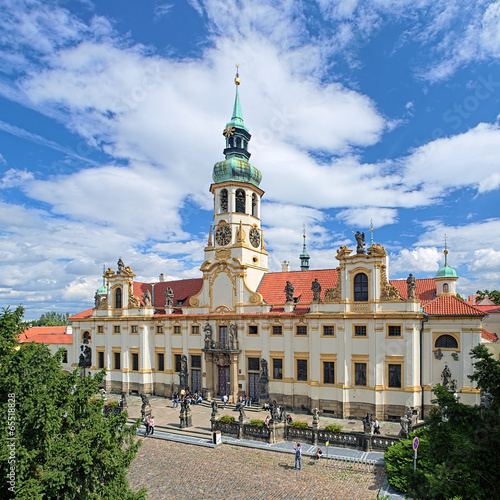 Photography The Prague pilgrim place Loreta, Czech Republic