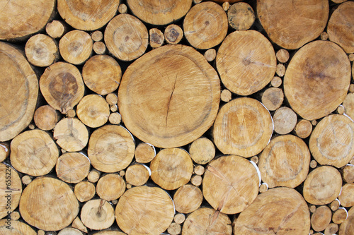 Stacked Logs Background