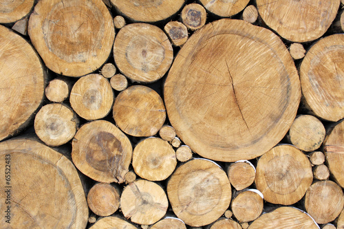 Stacked Logs Background #65522483