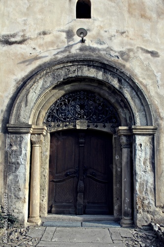 Old fashioned door