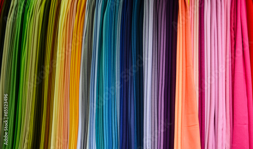 Multicolored fabric texture