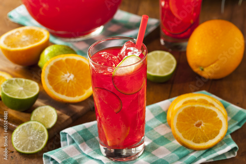 Refreshing Cold Fruit Punch