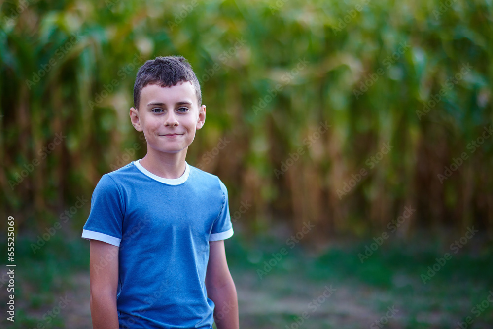 Fototapeta premium Happy country boy