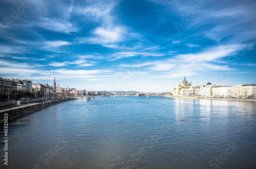 building of Parliament in Budapest