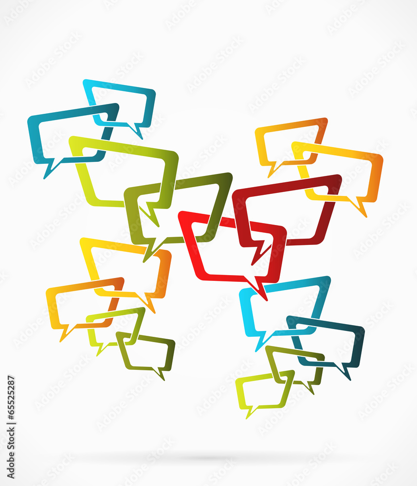 Fototapeta premium Speech bubble