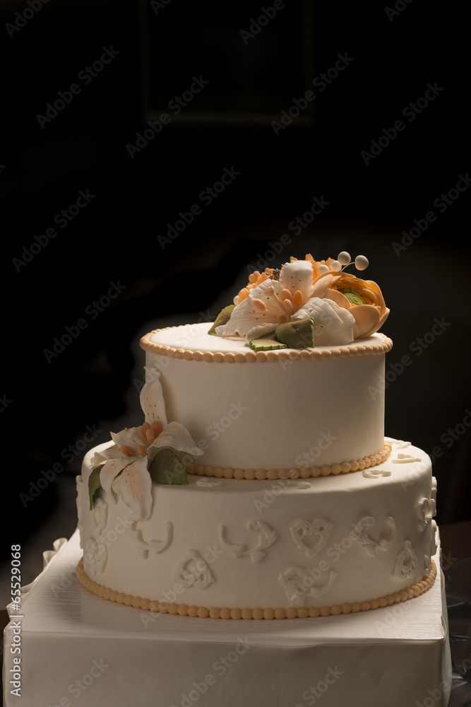 Fototapeta premium düğün pastası