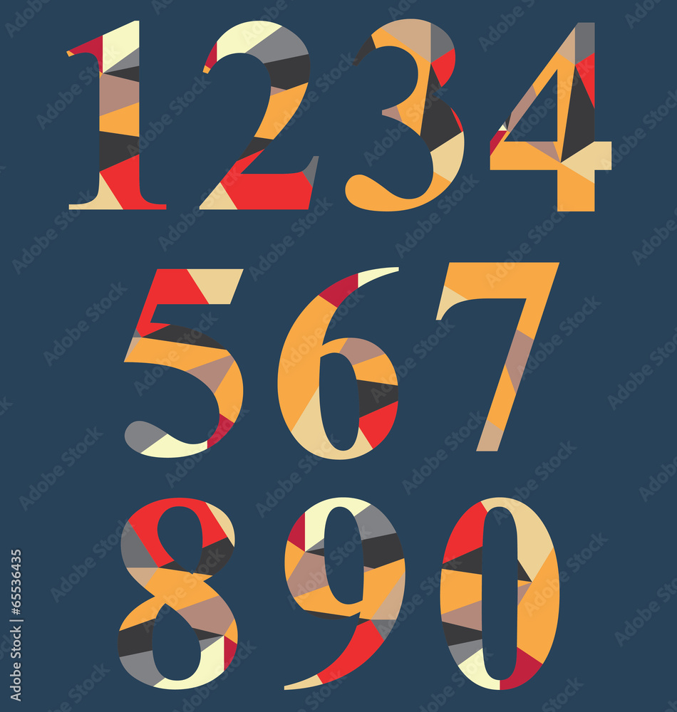 Abstract Number Set Abstract Number Set