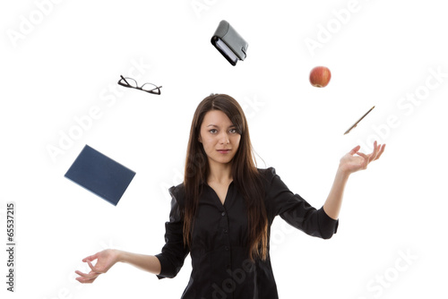 Φωτογραφία woman juggling