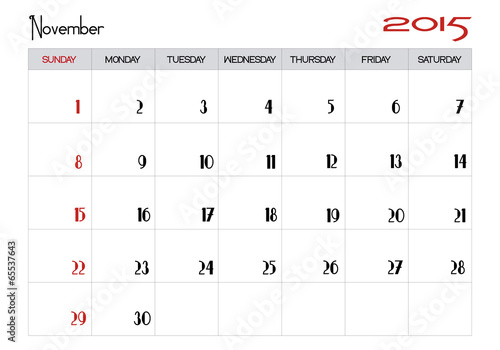 November 2015