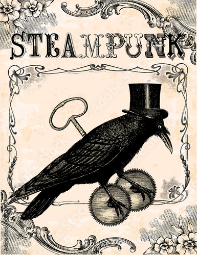 Raven steampunk