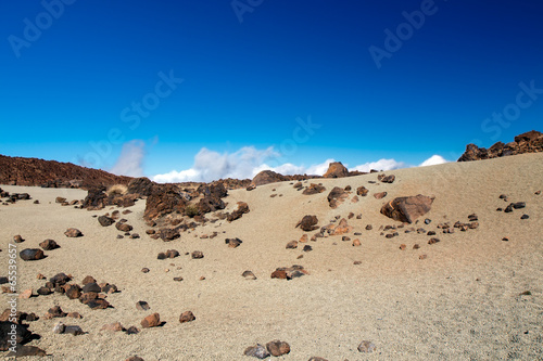 Lunar landscape, Tenerife, Canary Islands, Spain