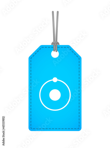 Shopping label icon