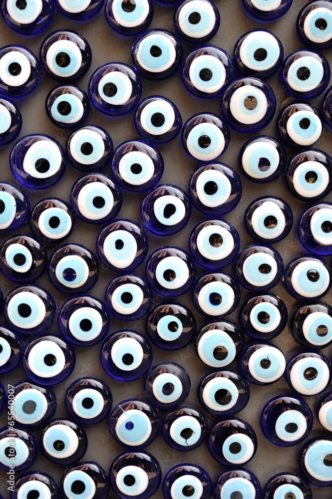 Evil eye in Turkish market