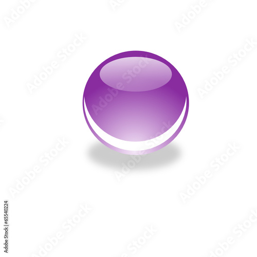 Bottone viola per il web