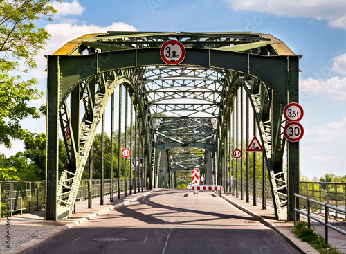 Tableau sur toile Stahlbrücke