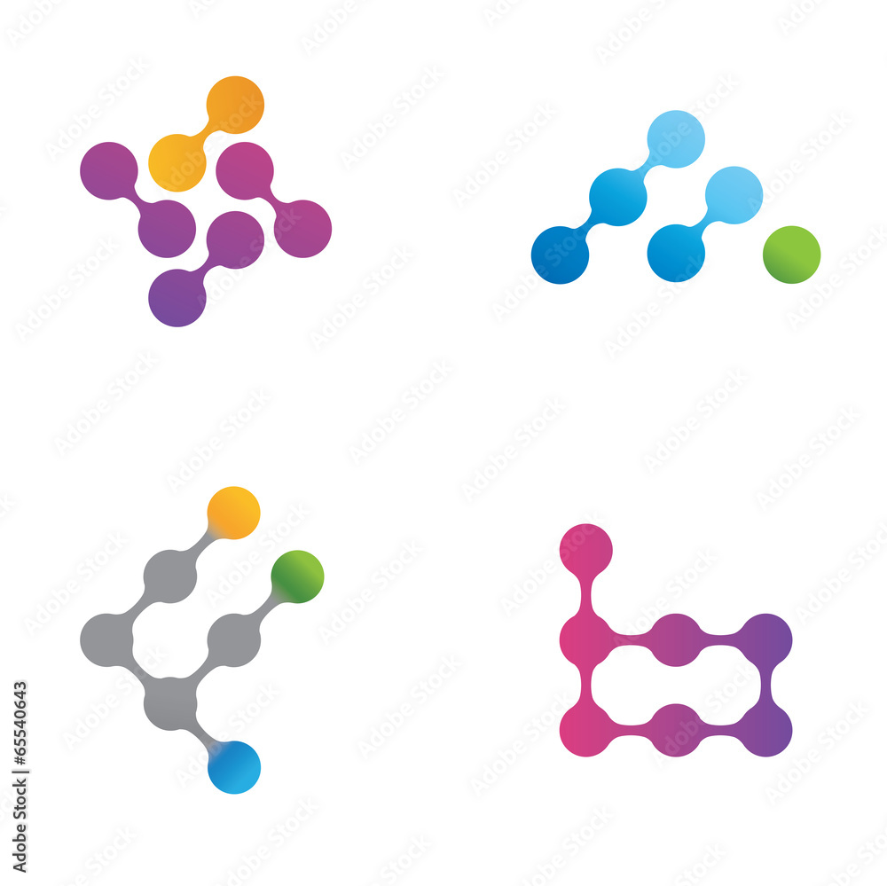 abstract icons set  vector
