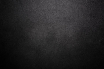 Black leather structure