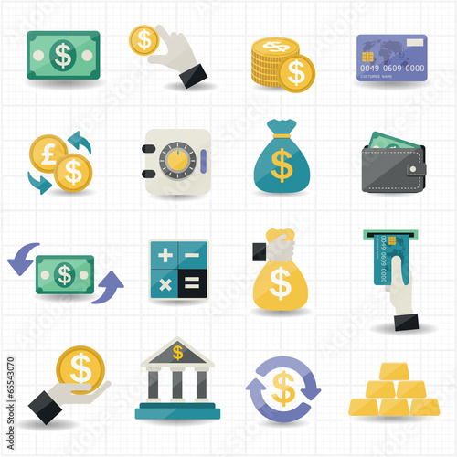 Money and Finance Icons