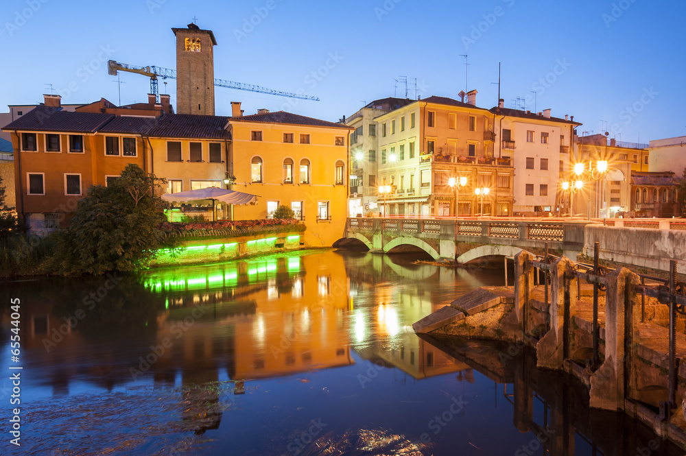 treviso at night