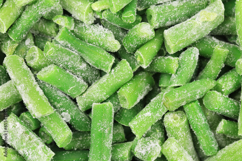 Frozen french beans.