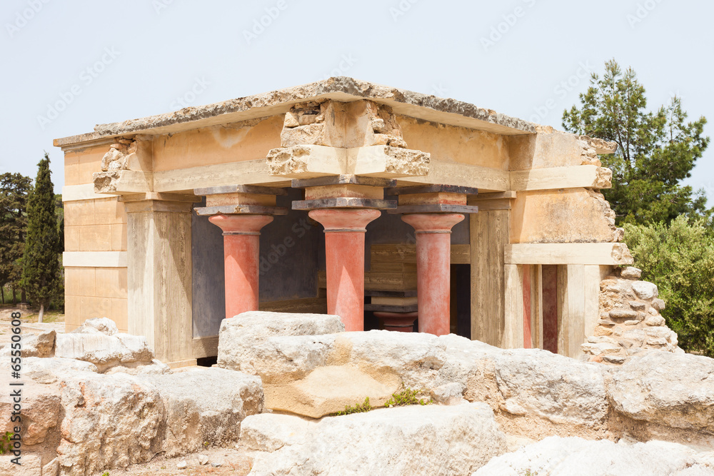 Kreta - Griechenland - Nebengebäude von Knossos