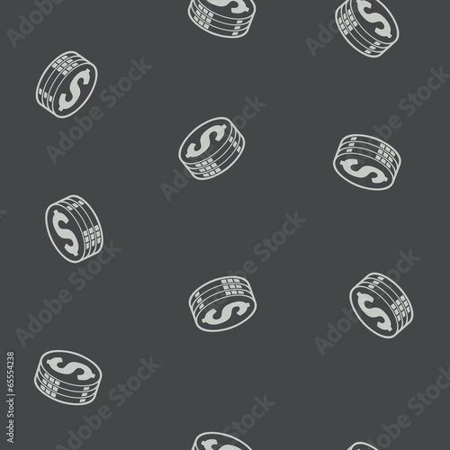 seamless background: money