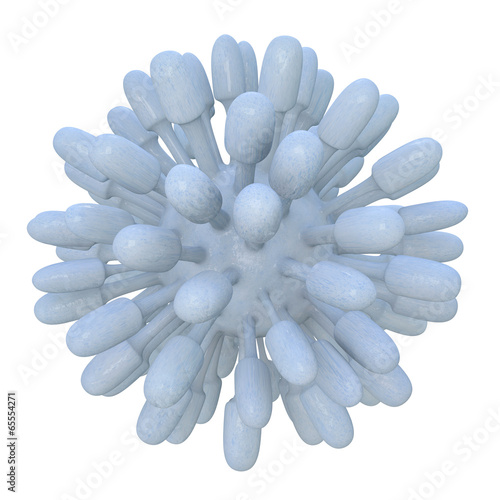 Virus - 3d Rendering