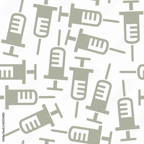seamless background: syringe