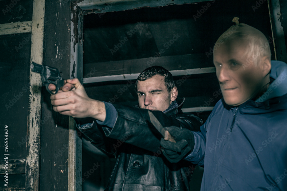 Dangerous armed men Dangerous armed men