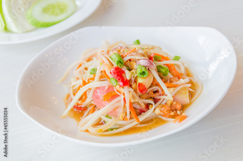 green papaya salad