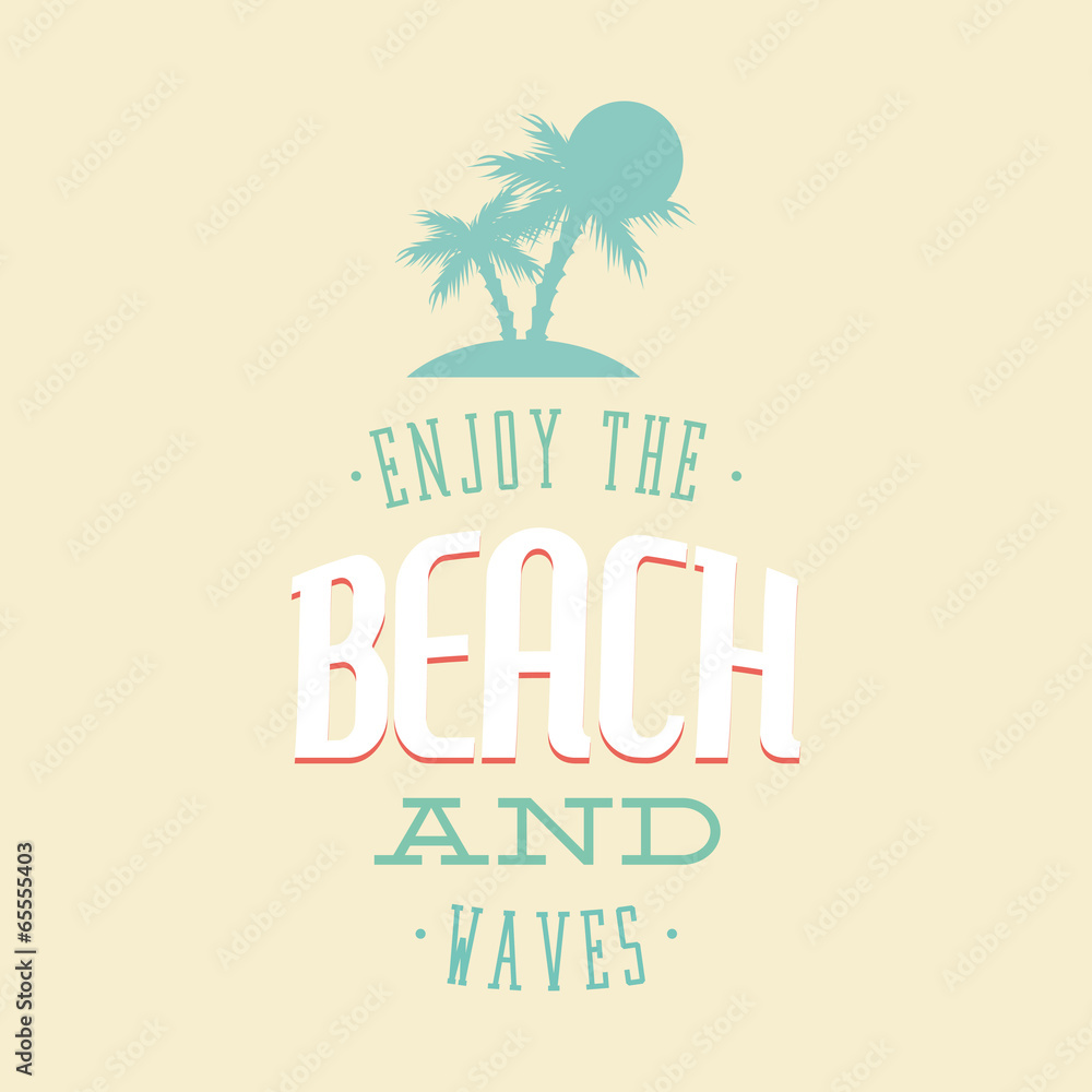 Naklejka premium Summer Vacation