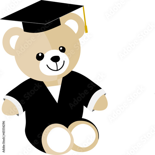 Ourson étudiant