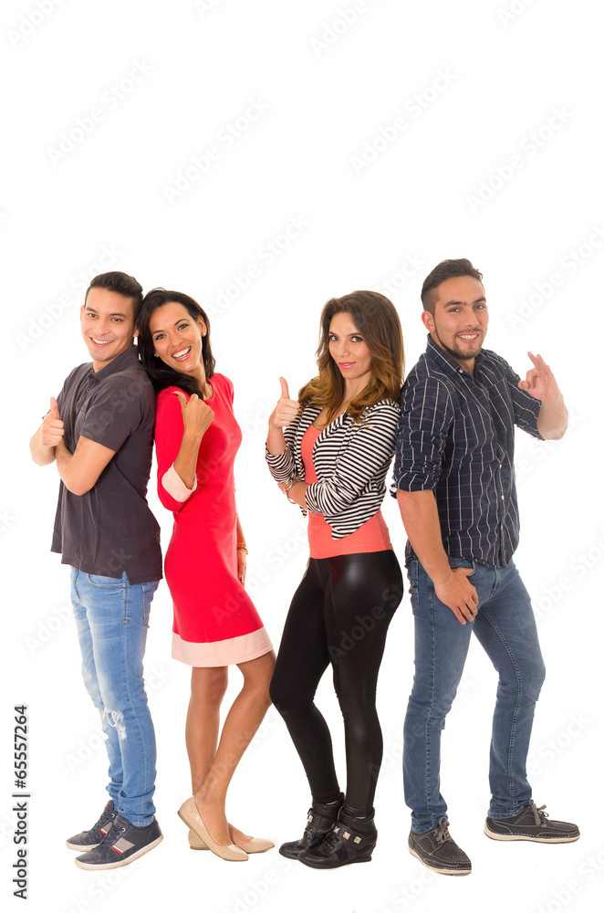 Obraz premium group hispanic