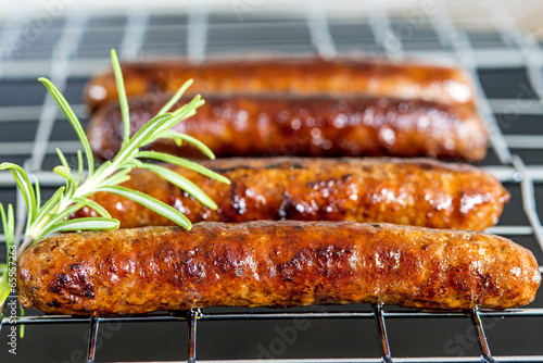 Foto Merguez, Bratwurst, gegrillt